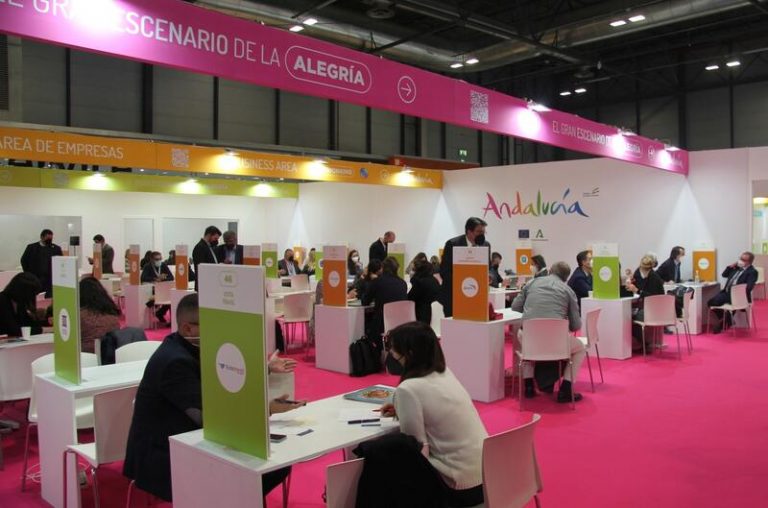 Los profesionales andaluces en Fitur duplican los contactos comerciales y encaran 2022 