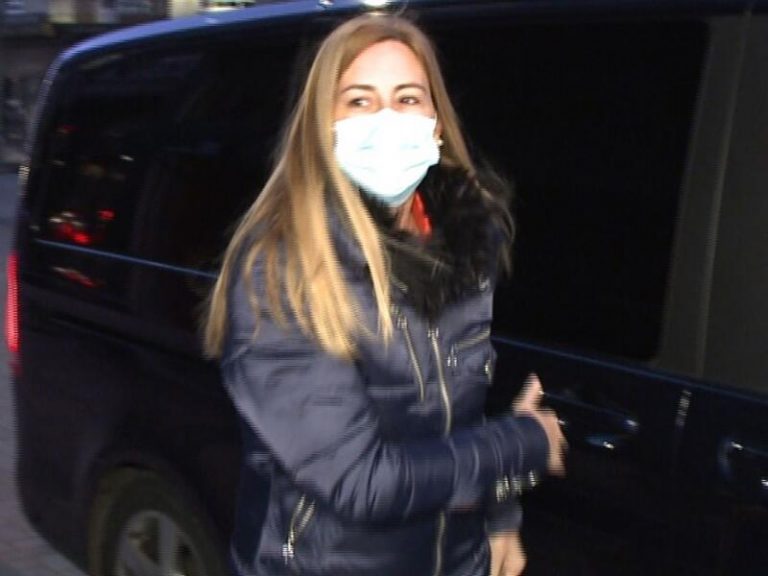 Ainhoa Armentia, muy sonriente, a la espera de oficializar su relación con Iñaki Urdangarín