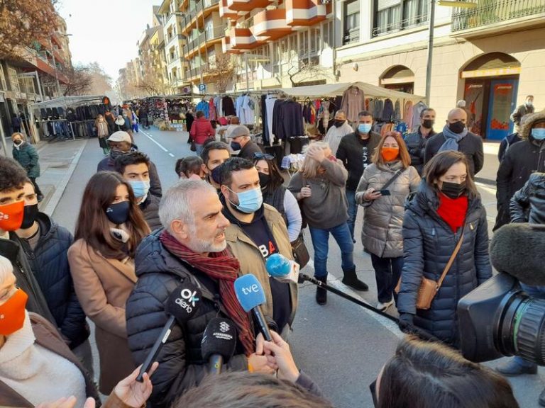 Carrizosa acude a Vic y llama a movilizarse contra 