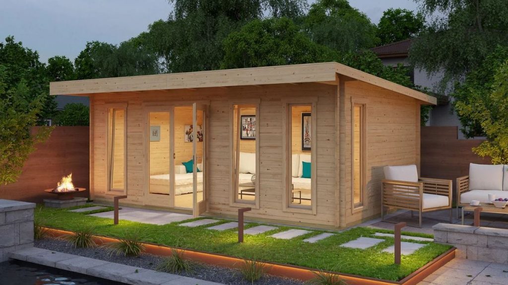 Casa prefabricada unipersonal en Leroy Merlin