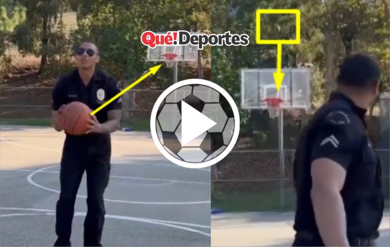 Cuando la policía te da lecciones de baloncesto