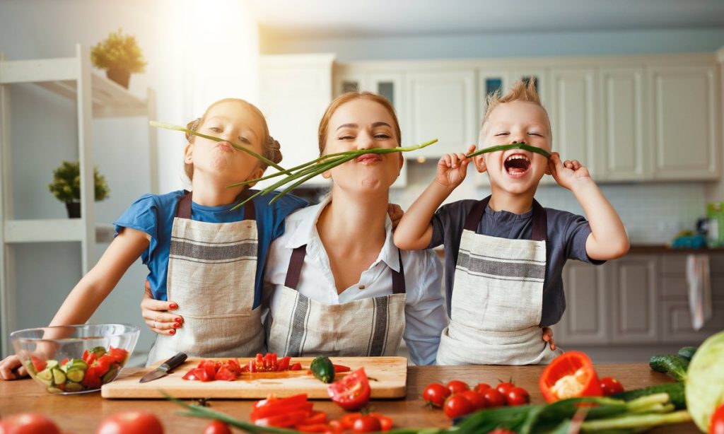 Nutrición saludable para los niños: los padres como modelos a seguir