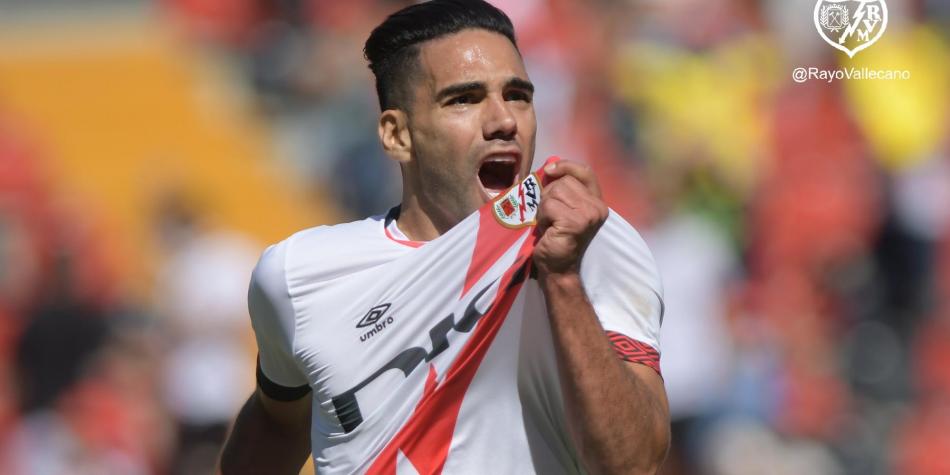 Rayo Vallecano Radamel Falcao