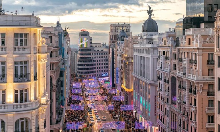 La Gran Vía de Madrid recibió un 44% más de peatones en el último año