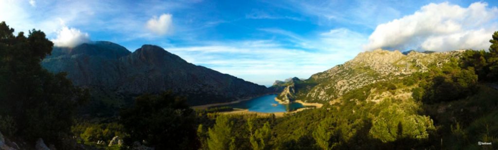 En España la Serra de Tramuntana en Mallorca