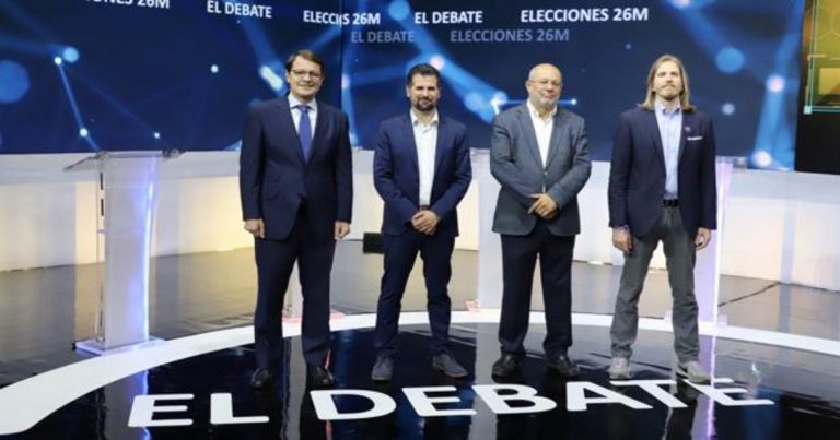 Los debates electorales 'a tres' en Castilla y León se celebrarán el 31 de enero y el 9 de febrero en Valladolid