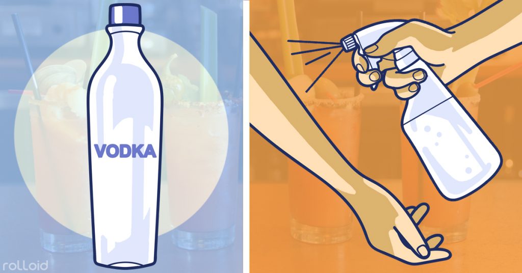 Los usos alternativos del vodka que no conoces 37 Tratar de hierva venenosa