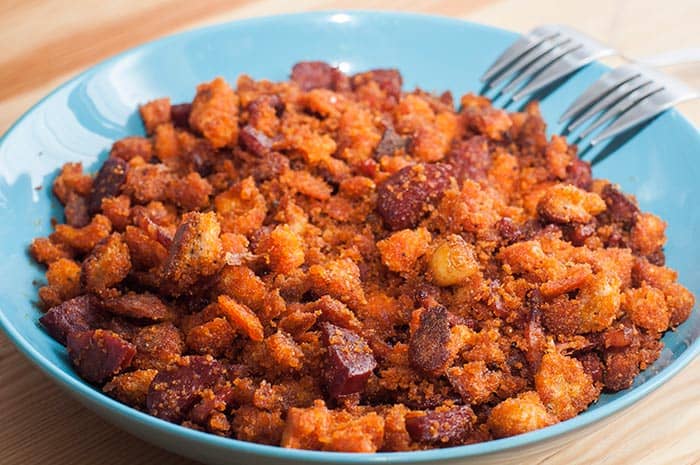 Migas: cómo hacerlas en poco tiempo sin que queden secas