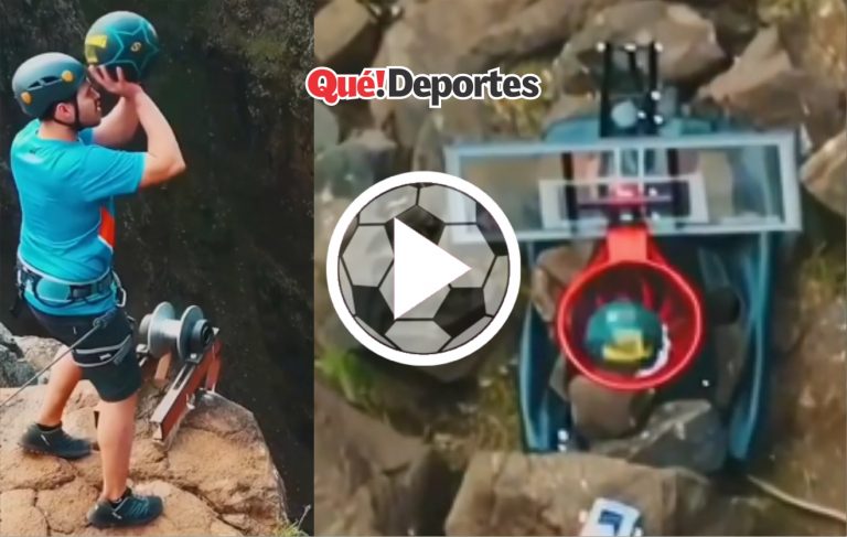 Ni Steph Curry se animaría a tanto...