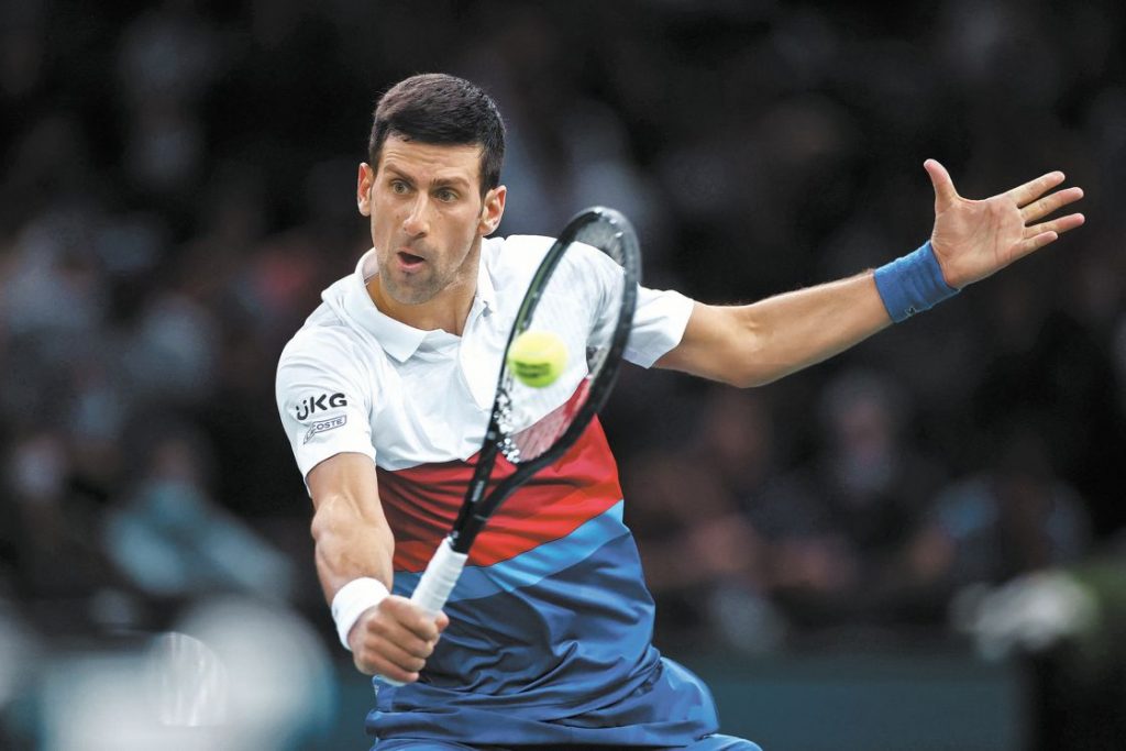 Novak Djokovic fuera de varios Gran Slam si no se vacuna