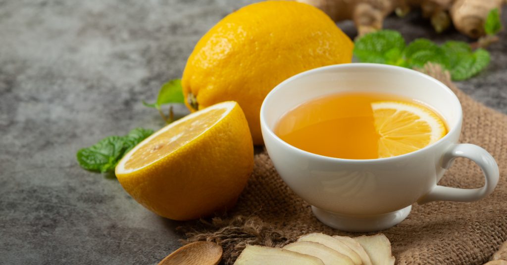 Mascarilla de cáscara de limón y avena