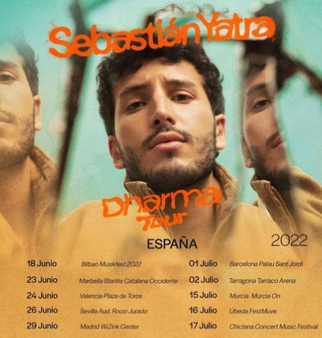 Sebastián Yatra presenta “Dharma”, su nuevo álbum 4 Sebastián Yatra Dharma