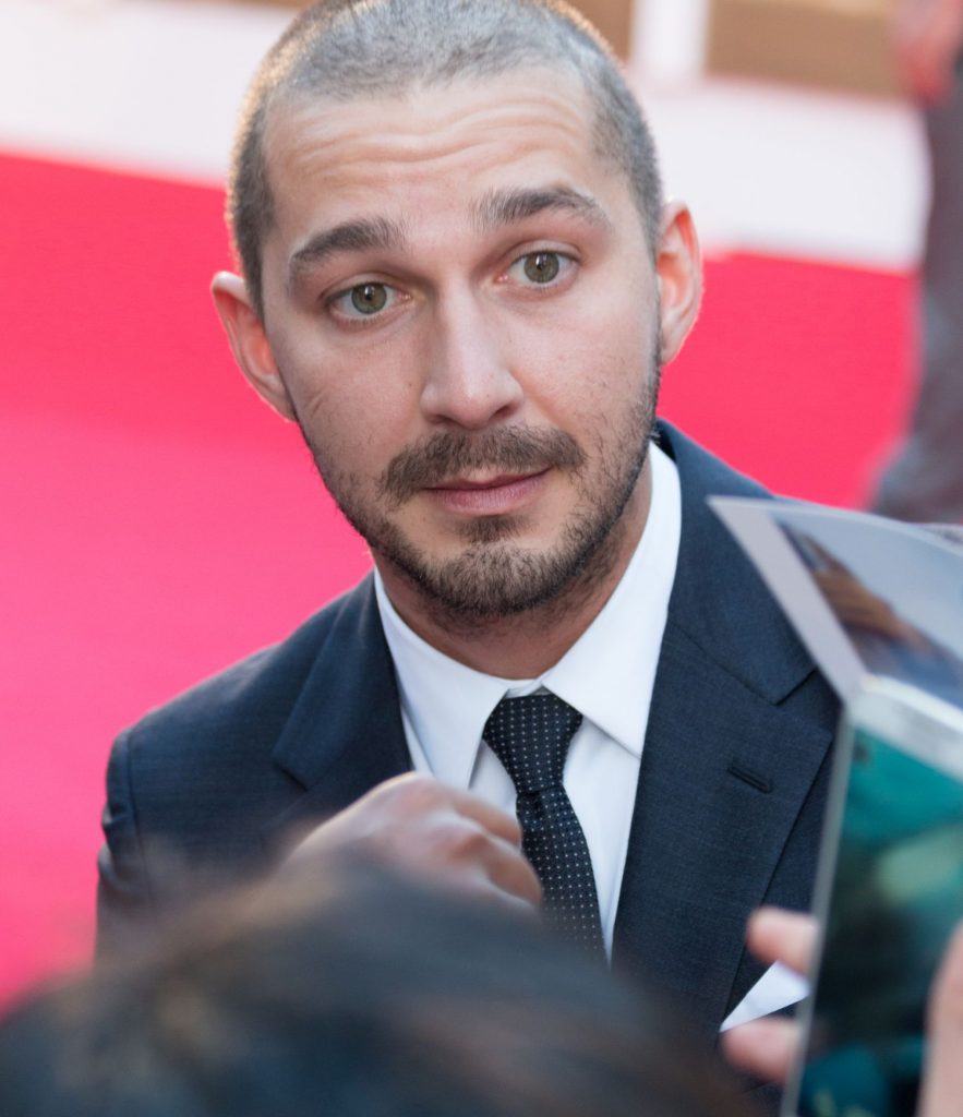 Shia LaBeouf at the TIFF premiere of Man Down