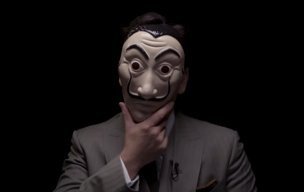 Uno de los actores claves de La casa de papel