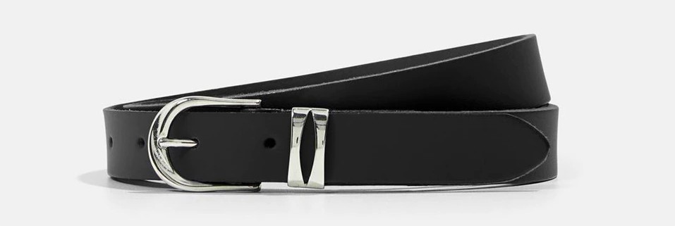 cinturon piel hebilla ovalada el corte ingles