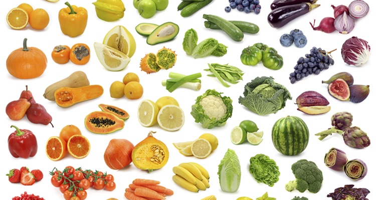 Dietas saludables colores