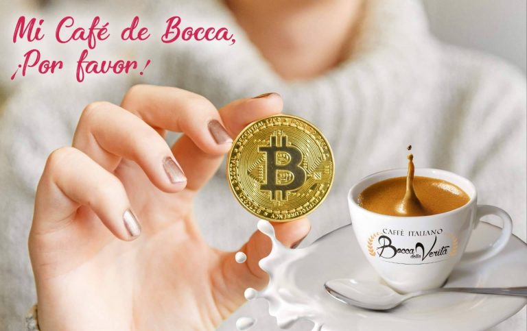 Las criptomonedas, como Bitcoin, también pueden comprar café italiano