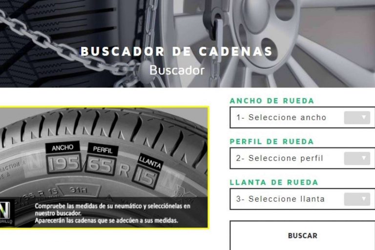 Negrillo.es presenta los diferentes tipos de cadenas de nieve