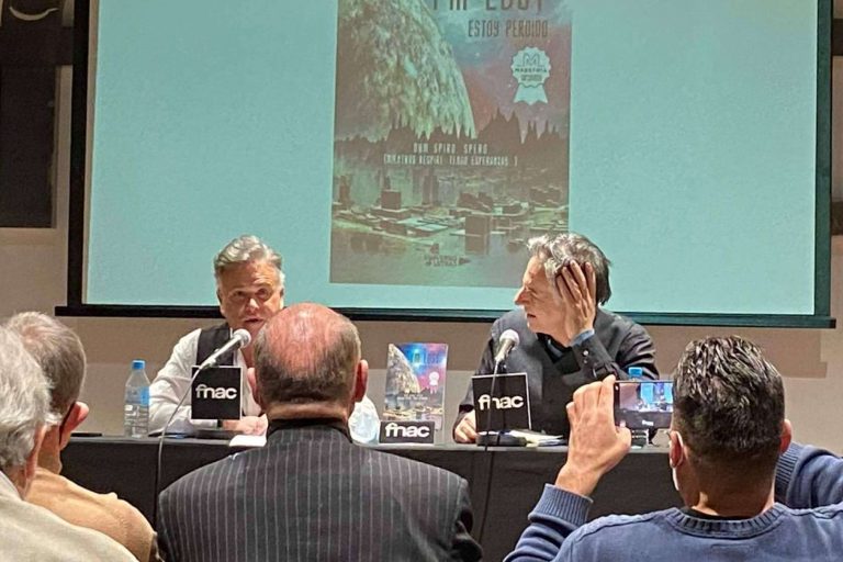 Presentación del libro I'M LOST de Luis Sarda, la parte inicial de una trilogía de ficción