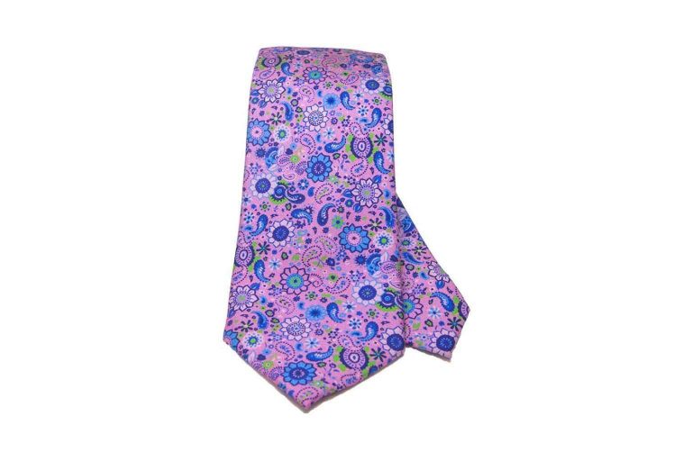 Cómo combinar las corbatas estampadas de Ortiz & Reed