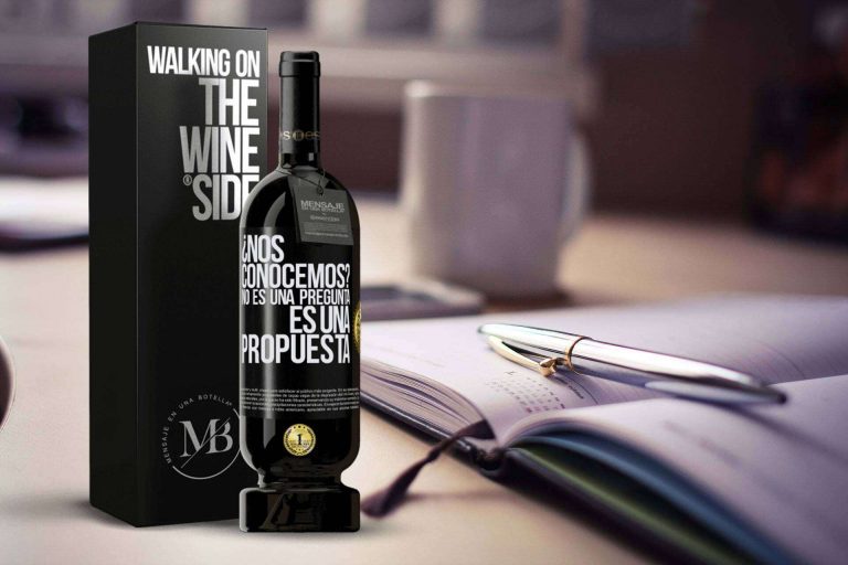 Regalar vino de Mensaje en una Botella se presenta como una expresión única y personal
