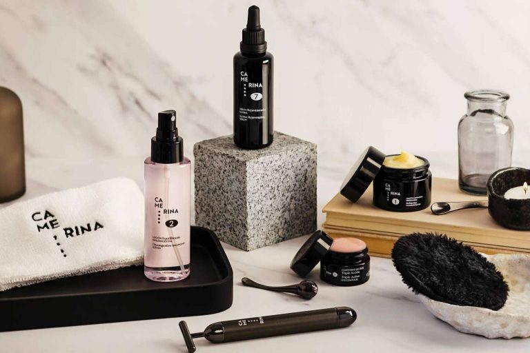 Rutinas de noche para el cuidado de la piel, según Camerina Minibox Night