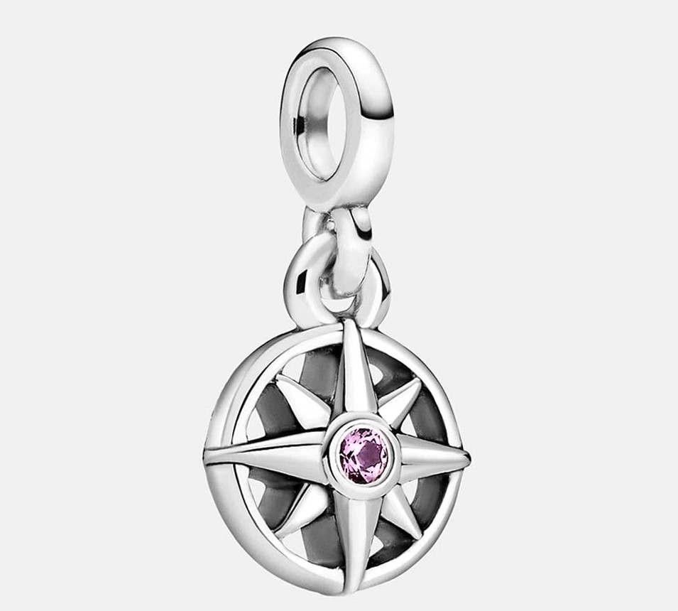 mini colgante brujula pandora