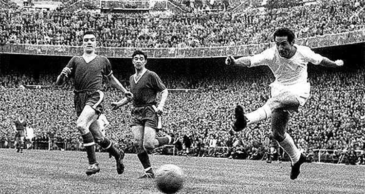 Paco Gento Real Madrid Santiago Bernabéu