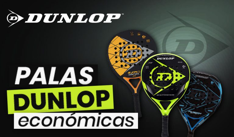 ¡Iníciate en el pádel con las palas Dunlop más económicas del momento!