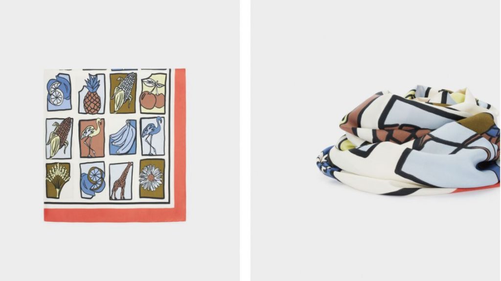 Pañuelo estampado ecofriendly