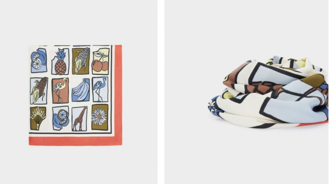 Pañuelo estampado ecofriendly