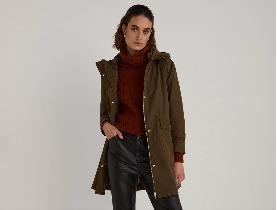 parka larga desmontable