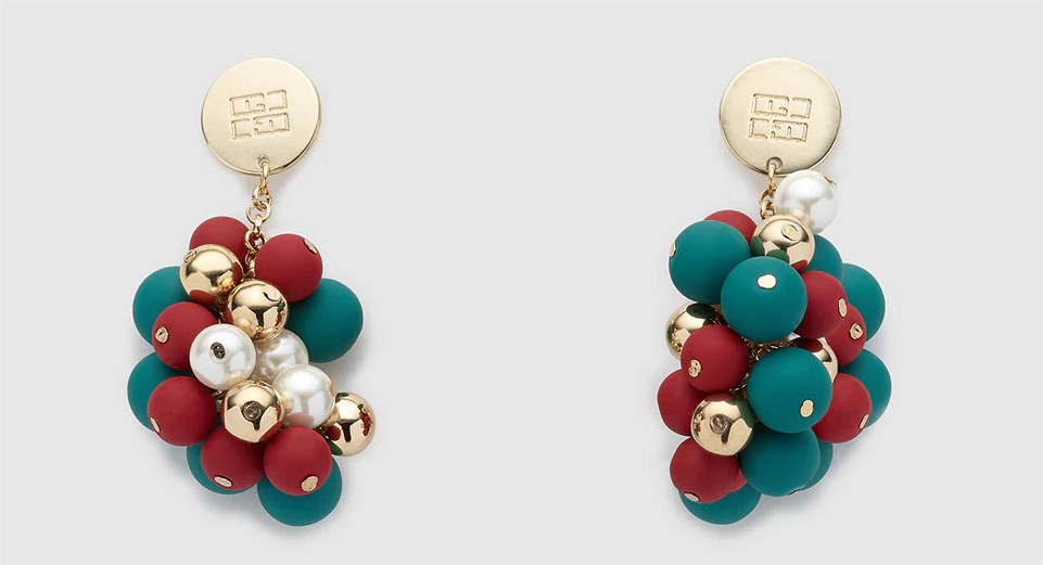 pendientes fabolous garden multicolor gloria ortiz