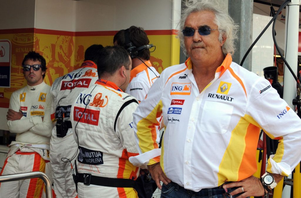 renaults team chief flafio briatore r