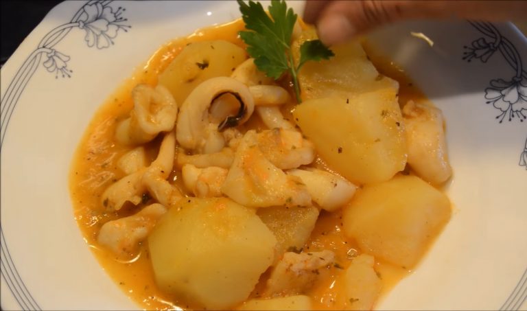 La sepia guisada que está mucho más rica que a la plancha