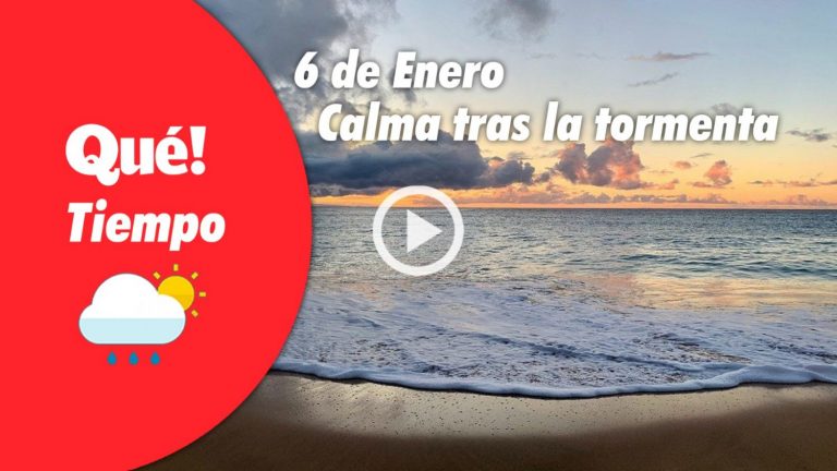 Un día de Reyes para quedarse en casa. El tiempo del 6 de enero