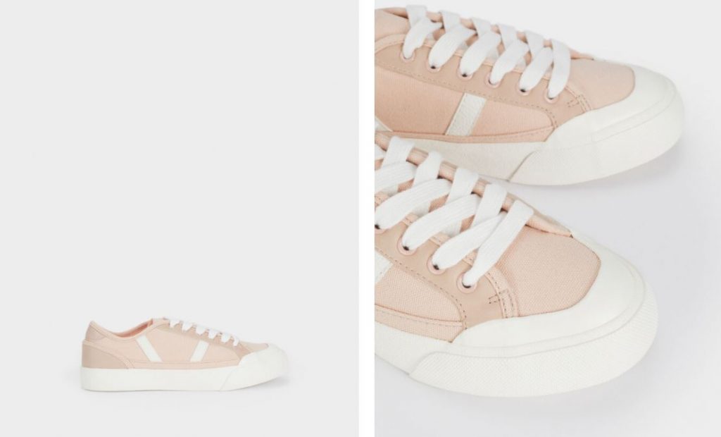 Zapatillas deportivas de algodón en las rebajas de Parfois