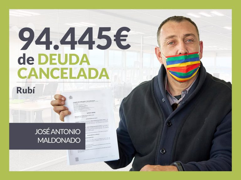 Repara tu Deuda Abogados cancela 94.445€ en Rubí (Barcelona) con la Ley de Segunda Oportunidad