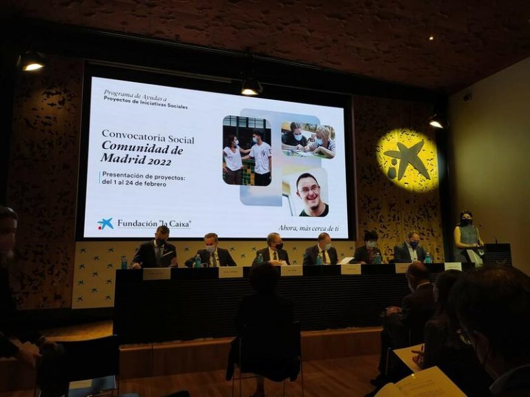 Fundación 'la Caixa' duplica su inversión en el nuevo modelo de convocatorias sociales con 4,5 millones en Madrid
