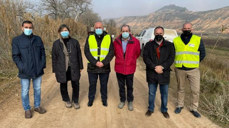 Arrancan las obras de emergencia de la Fase 1 por la crecida extraordinaria en diciembre del río Ebro
