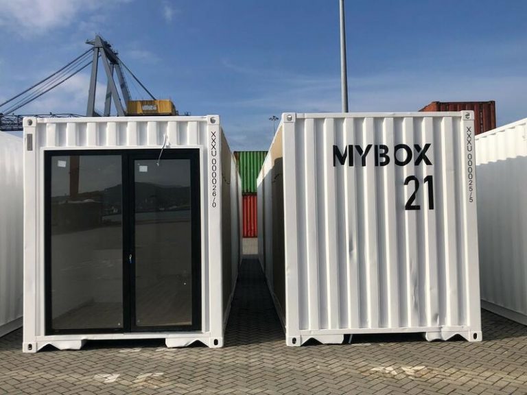 Las primeras cinco viviendas modulares tipo contenedor llegarán a La Palma en menos de dos semanas