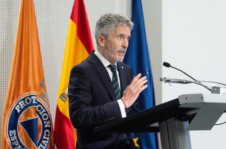 Marlaska enlaza dos semanas de viajes con citas con el presidente de Colombia y el secretario de Seguridad de EEUU