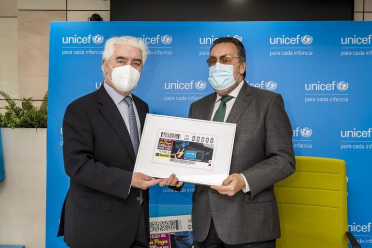 El 75 aniversario de Unicef protagoniza el cupón de la ONCE de este martes