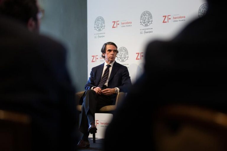 Aznar ve imposible la independencia de Cataluña