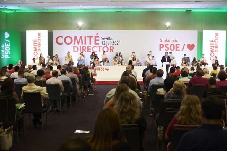 Espadas reúne en Málaga al Comité Director del PSOE-A por primera vez tras convertirse en secretario general