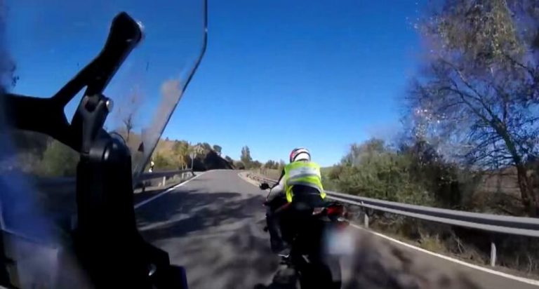 Investigado un profesor de motocicleta por conducción temeraria mientras impartía sus cursos