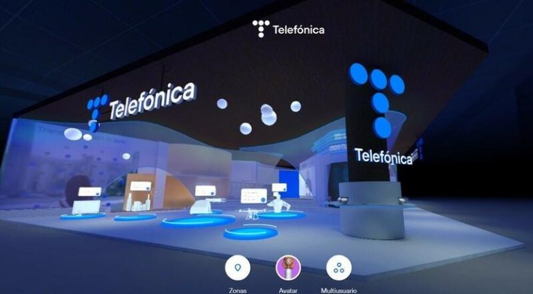 Telefónica inaugura su 'stand' en el metaverso de cara al Mobile World Congress