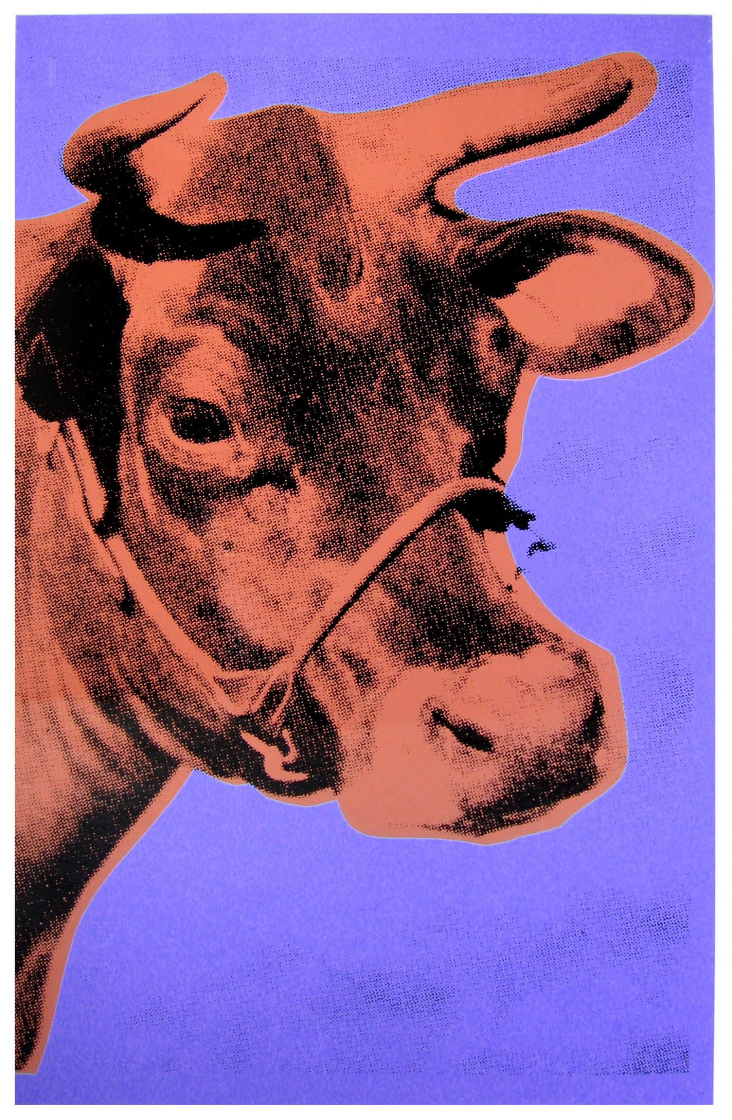 ANDY WARHOL Super Pop NEXT EXHIBITION PALACIO DE SANTA BARBARA MADRID Cow