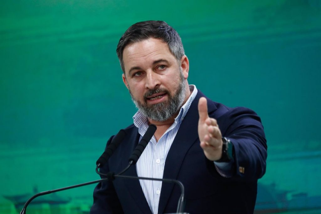 Abascal denuncia que forman parte del Gobierno los socios politicos de los aliados de Putin