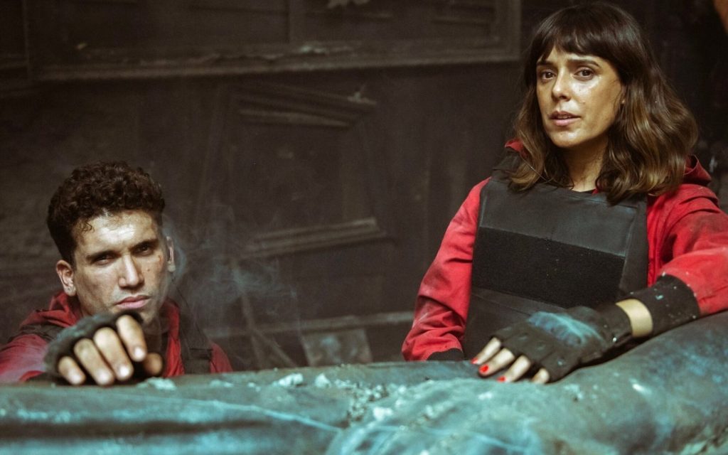 Una dupla que está mucho de qué hablar por el referente de La Casa de Papel 